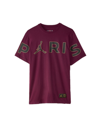 Picture of Nike Men's Jordan Paris Saint-Germain Wordmark T-Shirt