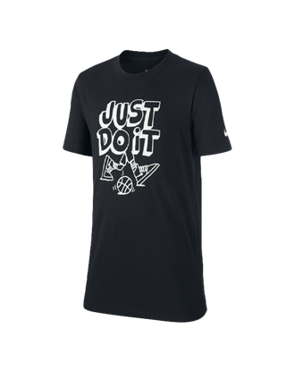 Picture of Nike Boys' Sportswear Just Do It Cartoon Legs T-Shirt 