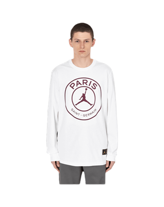 Picture of Nike Men's Jordan Paris Saint-Germain Long Sleeve T-Shirt