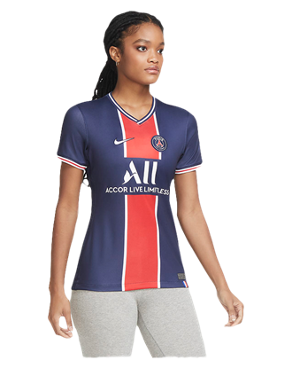 Picture of Nike Women's Paris Saint-Germain 20/21 Stadium Home Soccer Jersey