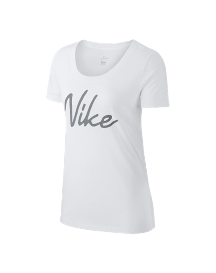 Picture of Nike Women's Dri-FIT Scoop Logo Training T-Shirt