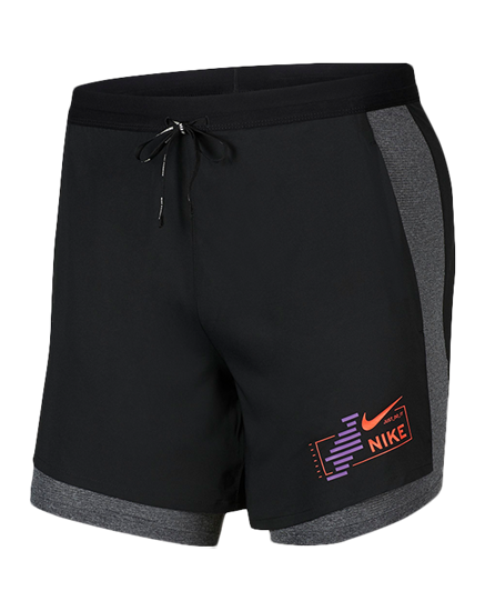 Picture of Nike Men's Flex Stride Future Fast 2-In-1 Running Shorts - Black