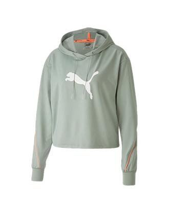 Picture of Train Pearl Hoodie Aqua Gray