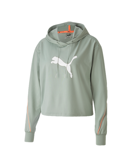 Picture of Train Pearl Hoodie Aqua Gray