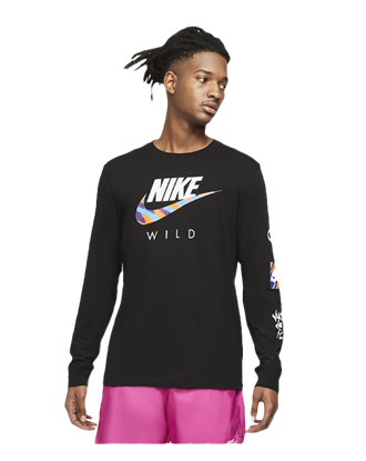 Picture of Nike Men M NSW TEE LS WILD FUTURA