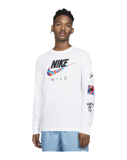 Picture of Nike Men M NSW TEE LS WILD FUTURA