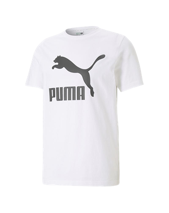 Picture of Classics Logo Tee Puma White