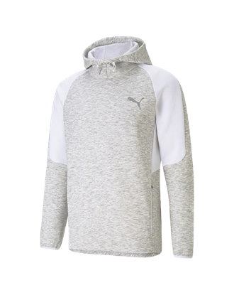 Picture of EVOSTRIPE Hoodie Puma White