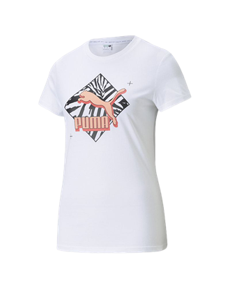 Picture of CG Reg Fit Graphic Tee Puma Wh