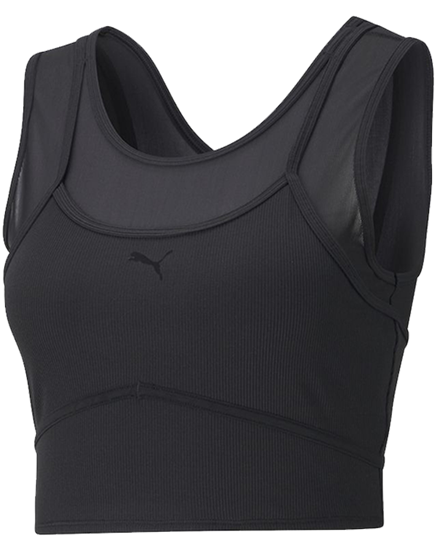 Picture of STUDIO LAYERED CROP TOP Puma B