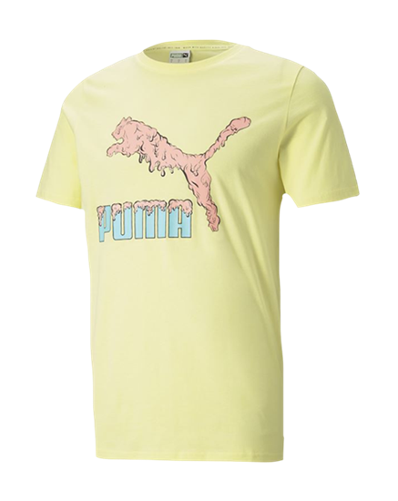 Picture of Graphic Tee Logo Play Yellow P