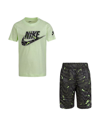 Picture of NKB GLOW IN THE DARK SHORT SET