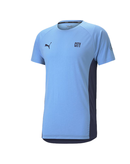 Picture of MCFC Evostripe Tee Team Light