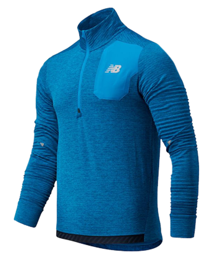 Picture of Impact Run Grid Back Half Zip