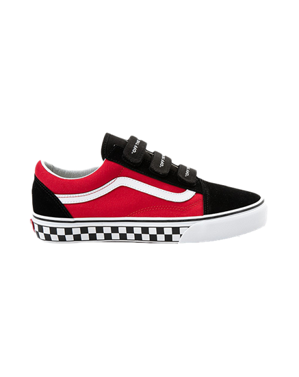 Picture of VA8HBORC - VANS - OLD SKOOL (POP) BLACK/RACING RED