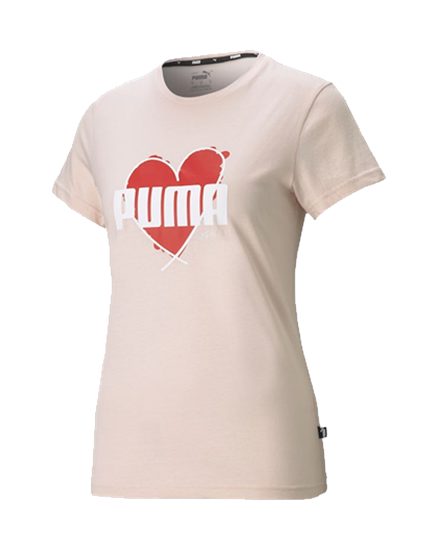 Picture of Heart Tee Cloud Pink