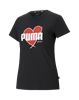 Picture of Heart Tee Puma Black