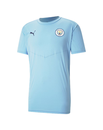 Picture of MCFC Warmup Tee Team Light Blu