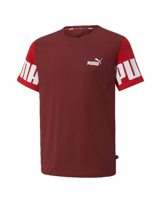 Picture of PUMA POWER Colorblock Tee B In