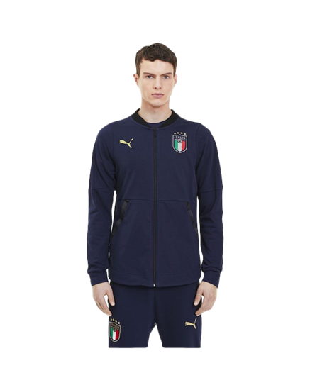 Picture of FIGC Casuals Jacket Peacoat-Pu