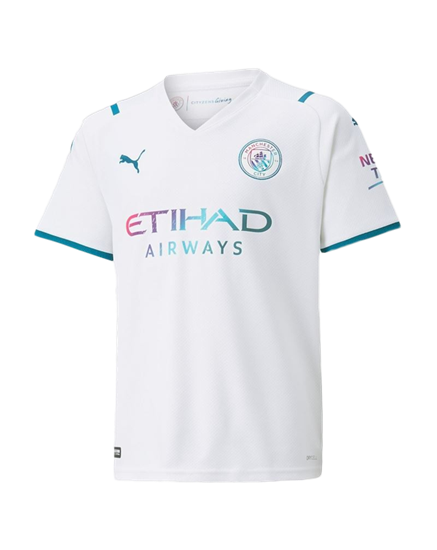 Picture of MCFC Away Shirt Jr w Sponsor L