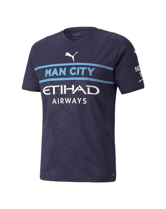 Picture of MCFC 3rd Shirt Replica with Sp