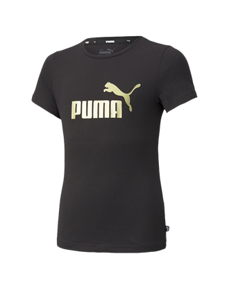 Picture of ESS+ Logo Tee G Puma Black-Sil