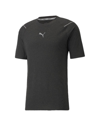 Picture of RUN WOOL SS TEE M Puma Black