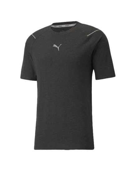 Picture of RUN WOOL SS TEE M Puma Black