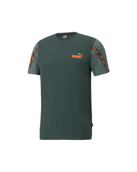 Picture of PUMA POWER Tape Tee Green Gabl