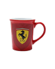 Picture of Ferrari Large Ceramic Mug With 3D Ferrari Shield Red Color