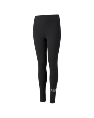 Picture of ESS+ Logo Leggings G Puma Blac