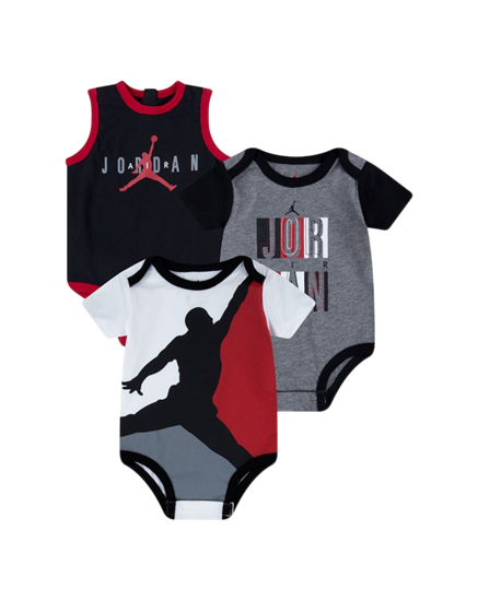 Picture of JDB AIR JUMBLED 3-PK BODYSUIT