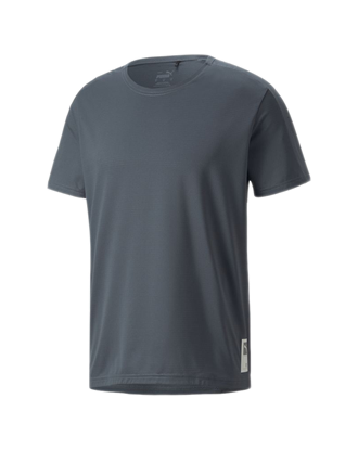 Picture of RUN FIRST MILE SS TEE Dark Sla