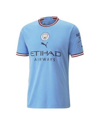 Picture of MCFC Home Jersey Replica Jr Te