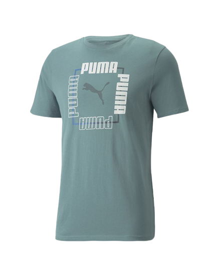 Picture of PUMA Box Tee Mineral Blue