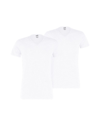 Picture of PUMA BASIC 2P V-NECK white